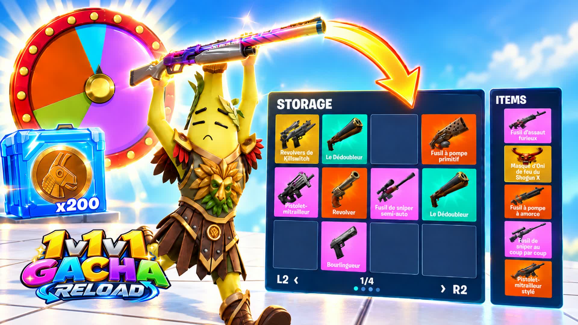 1V1V1 GACHA RELOAD