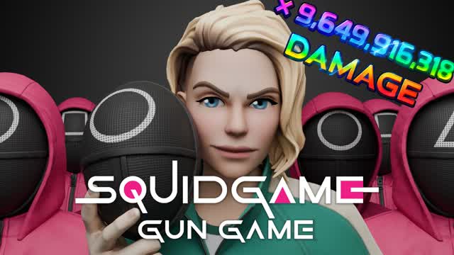 GUN GAME 🔫 SUMMER  ONE SHOT SQUID GAME
