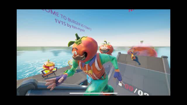 BURGER VS TOMATO 1V1S