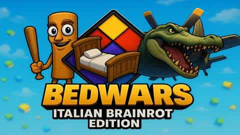 🍕🔥Bed Wars: Italian Brainrot🧨🧠