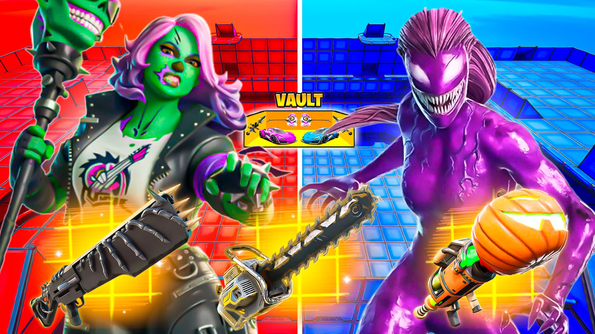 GOAT RED VS BLUE HEROπ΄π΅