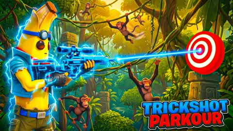 JUNGLE TRICK SHOT PARKOUR!!