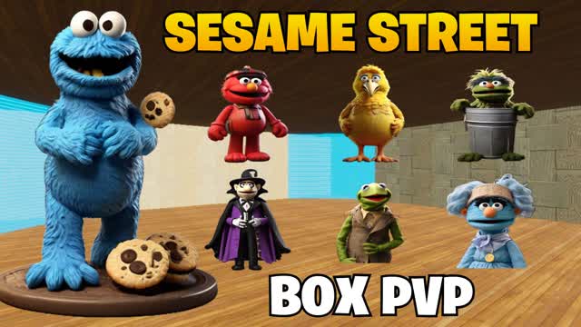 Sesame Street Box PVP