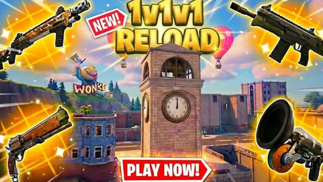 🏆1v1v1 Reload 1v1 TILTED🏆