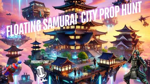 Floating Samurai City Prop Hunt