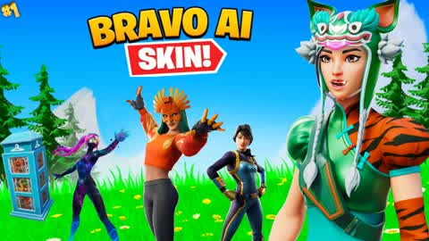🥇Bravo ai skin🔥*best map*