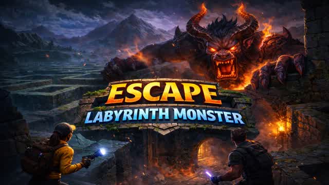 escape labyrinth monster