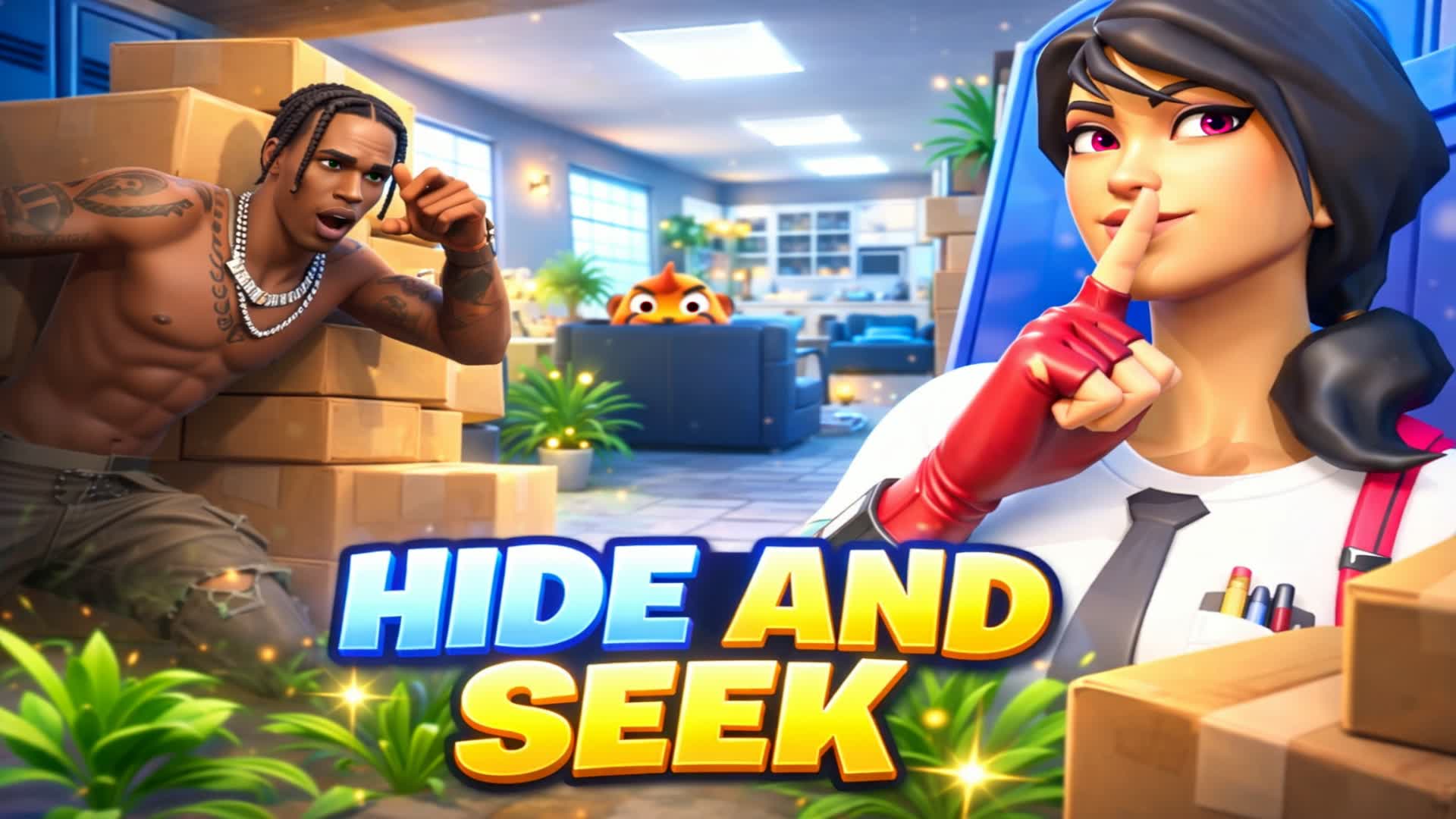 巨大ルームかくれんぼ