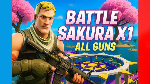 Battle of Sakuras X1 ALL GUNS.
