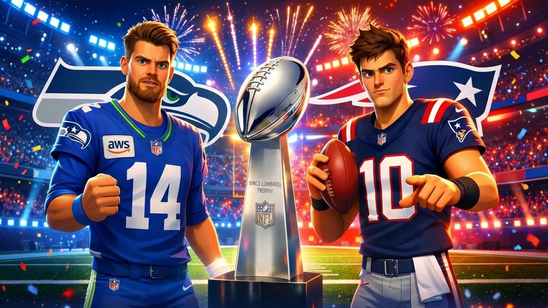 スーパーボウル60 ペイトリオッツ VS シーホークス