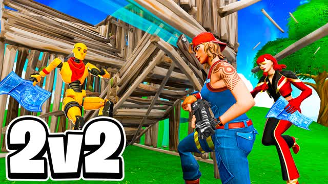 Building Wars 2v2 حرب المباني