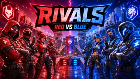RED vs BLUE RIVALS 🔴🔵💥