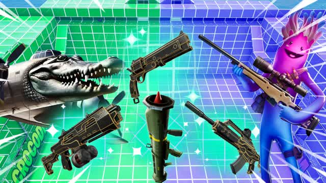 🟪JELLIE🟪  VS  🟩CROCODILO🟩