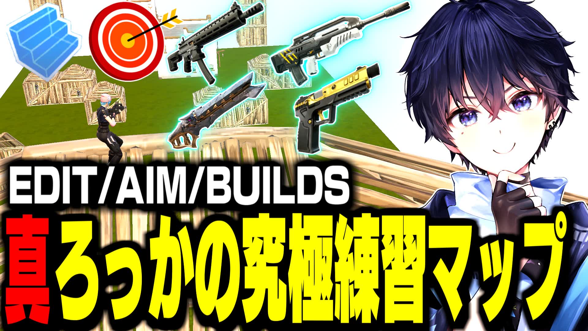 🔥AIM＆EDIT＆BUILDS/真ろっかの究極練習マップ