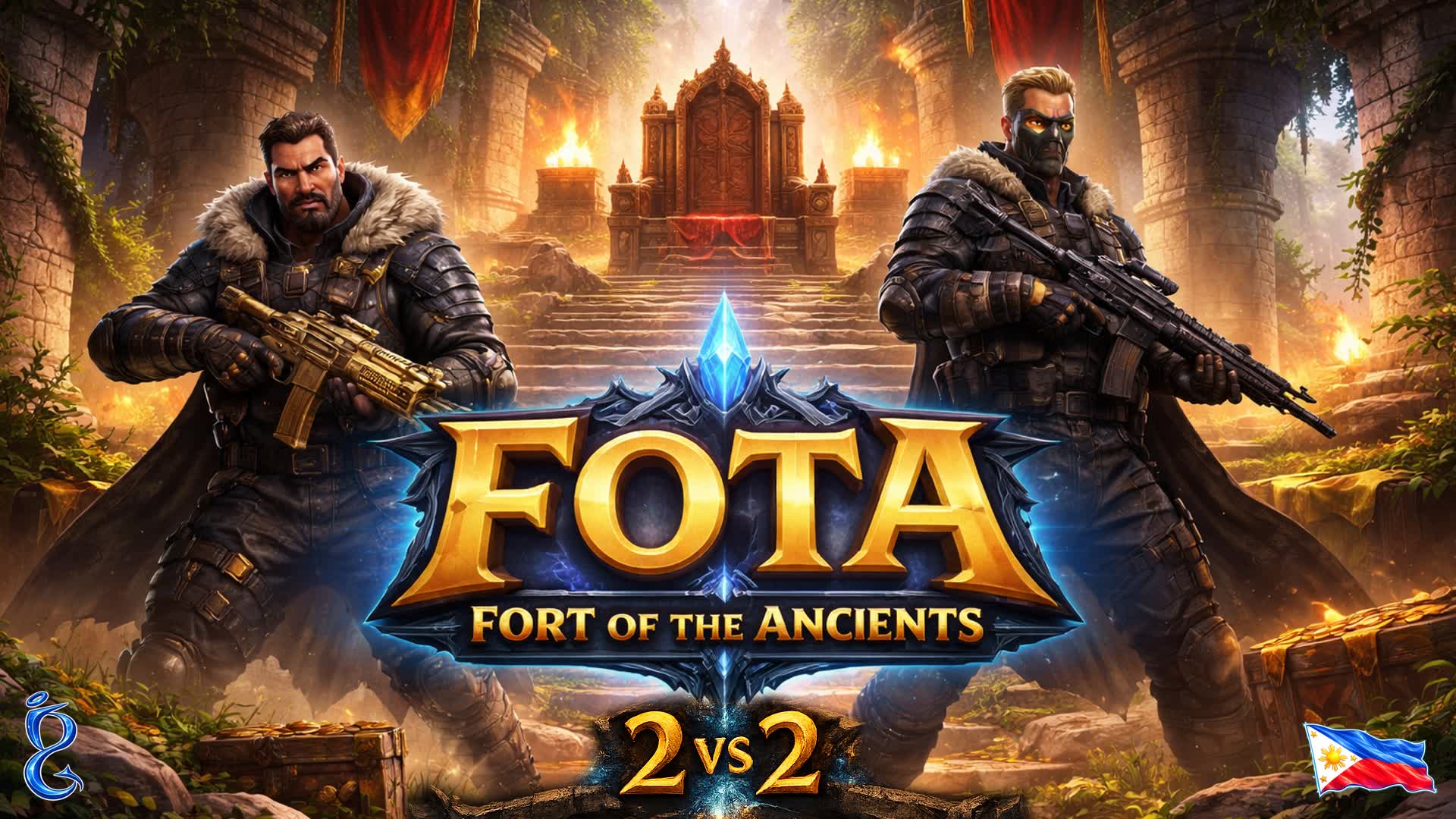 FOTA:古代人の要塞(2対2)