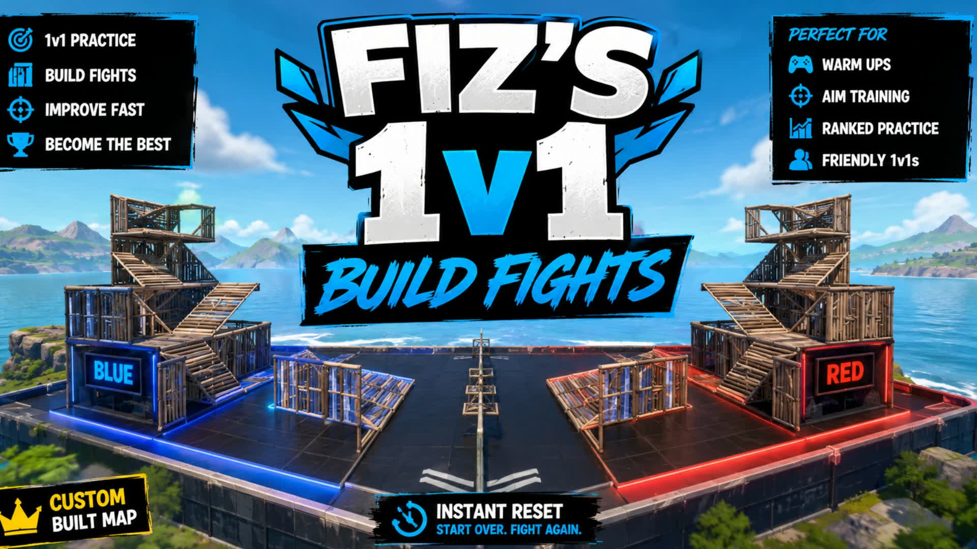 Fiz's 1v1 Build Fights
