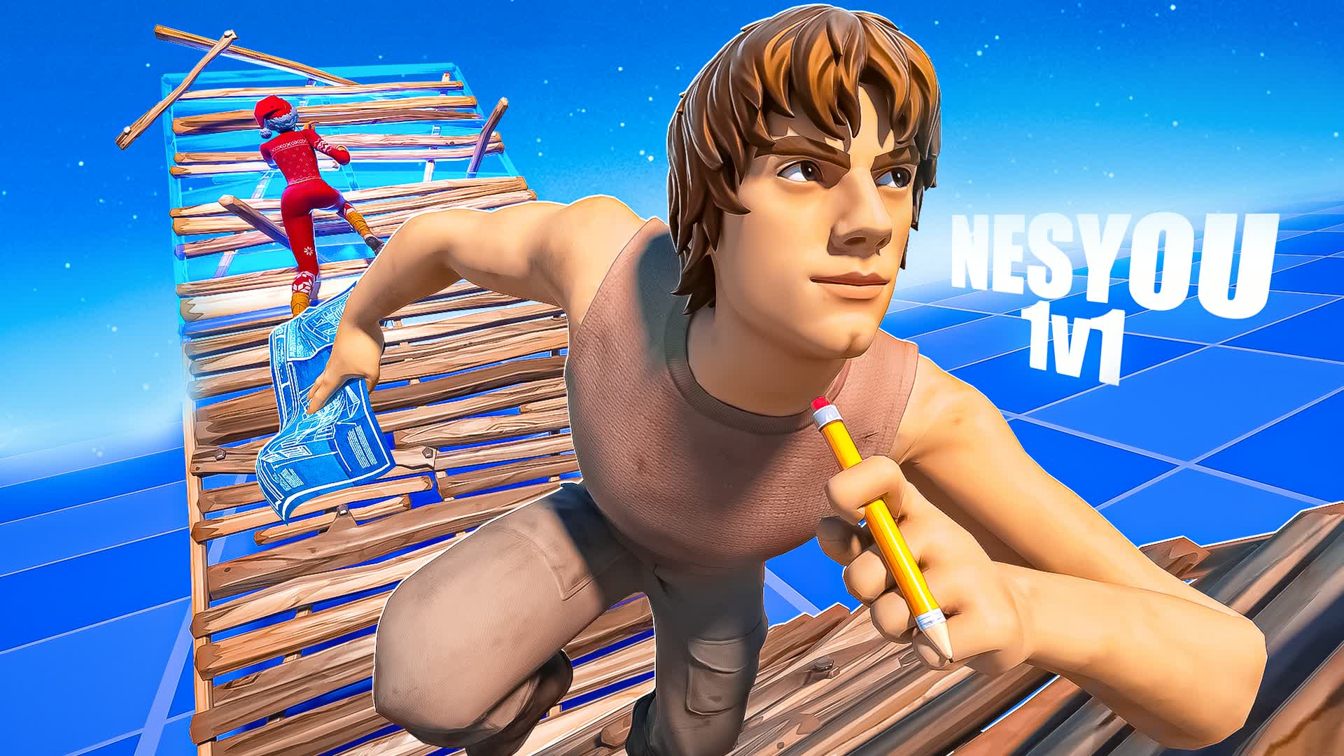 Nesyou 1v1 Build fight [200 Pump] - fortnite