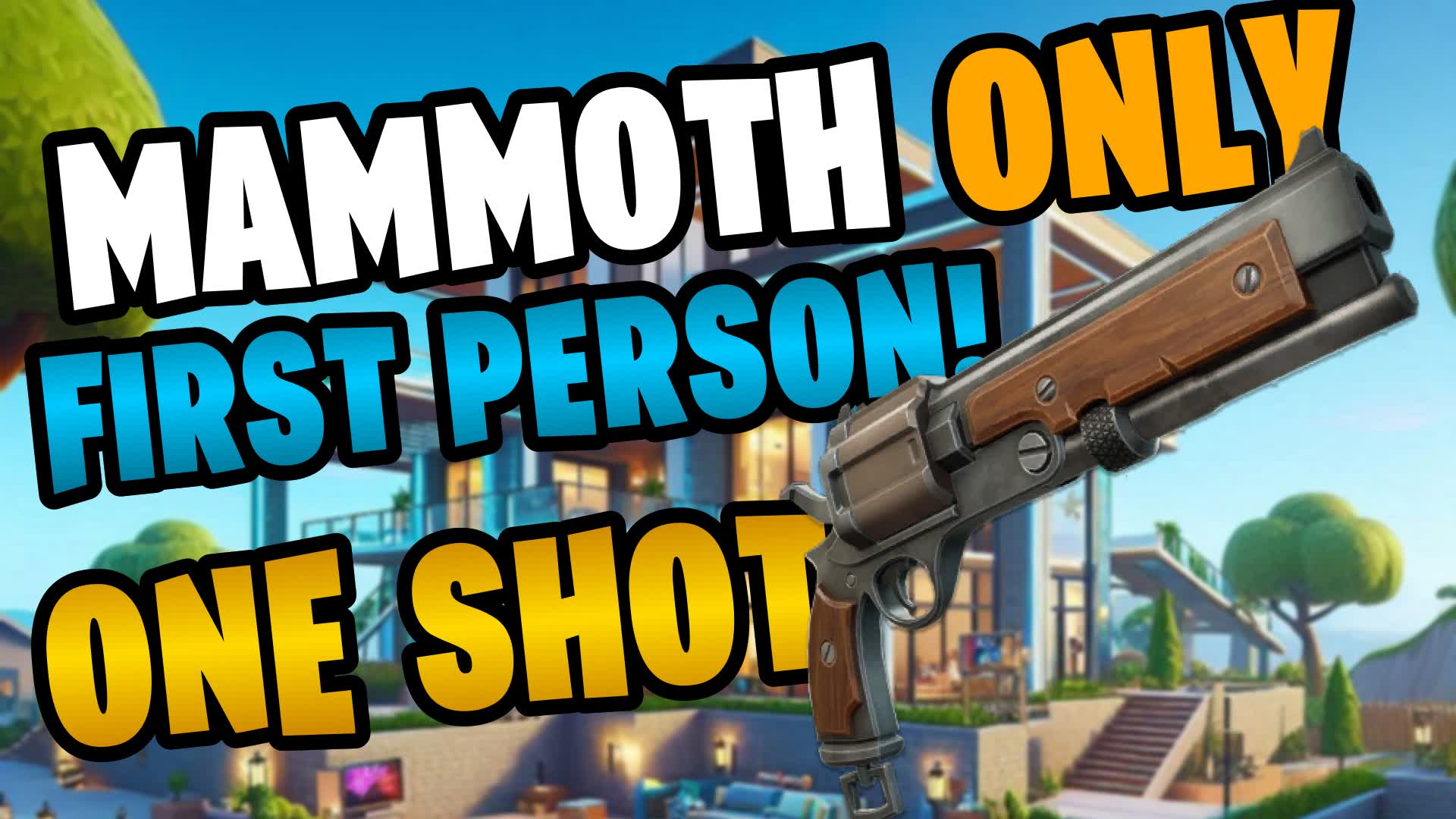 FIRST PERSON 🔫 MAMMOTH ONLY 🎯 ONE SHOT