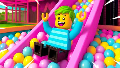 🌈VERY EASY BRICK OBBY PARKOUR 🌈🏆