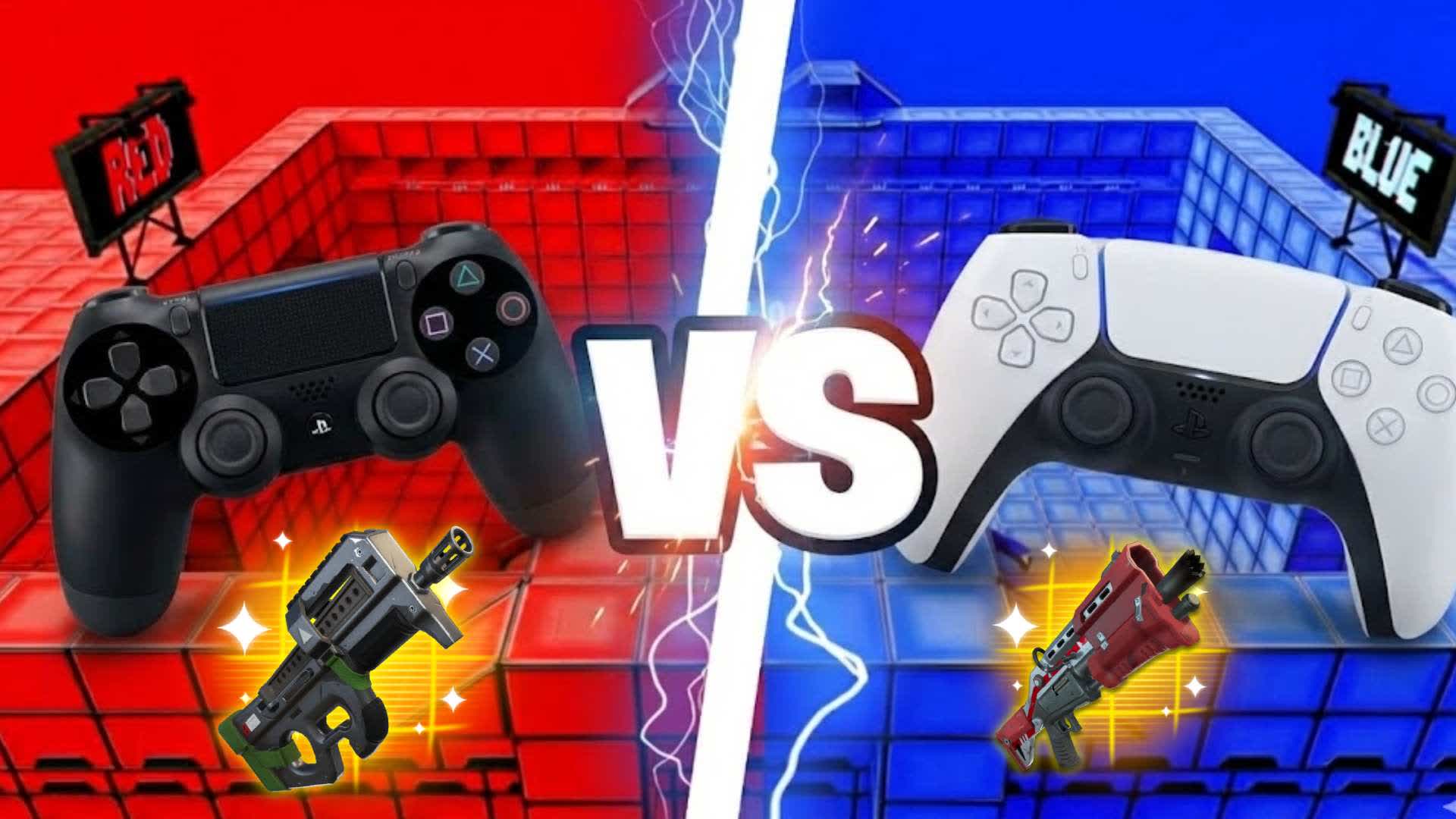 CRAZY PS5 VS PS4 RED VS BLUE 🔴🔵