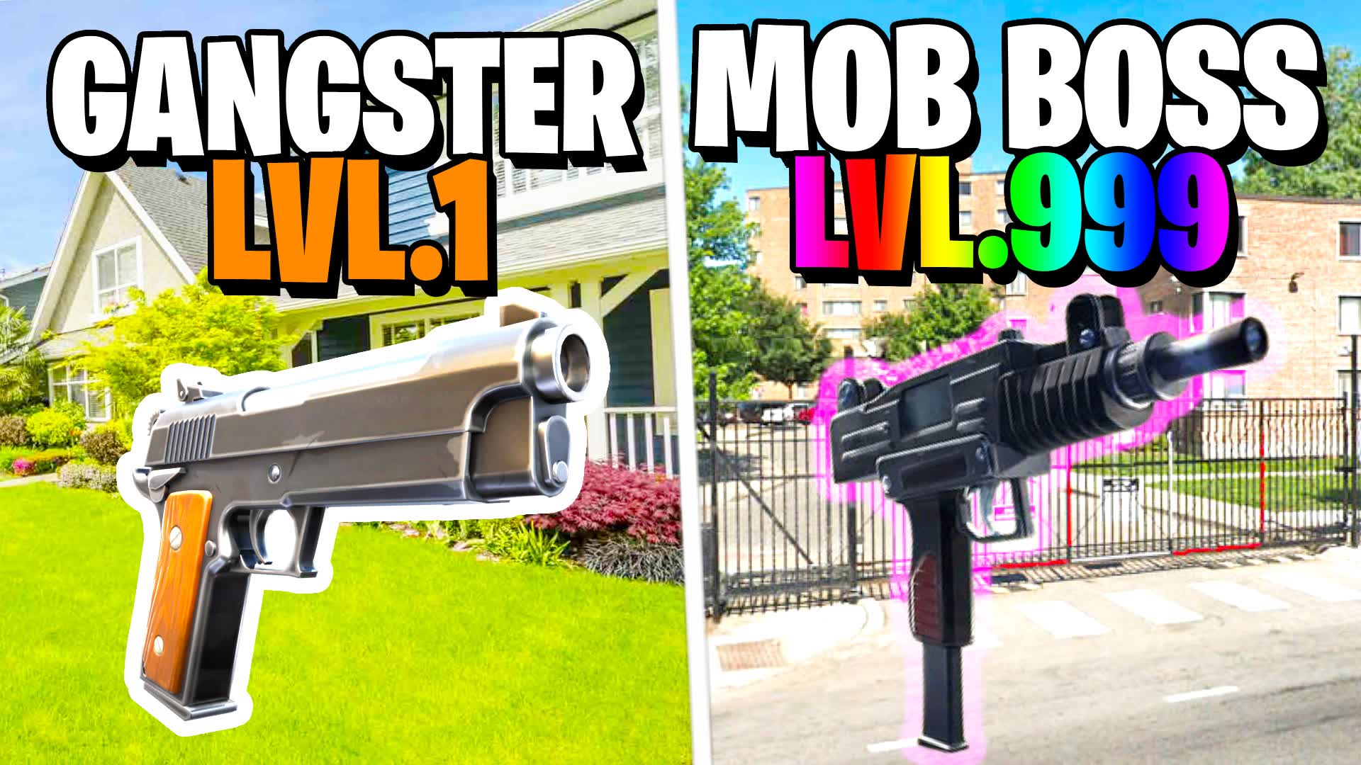 🔫GUN GAME🔫THE HOOD🥷
