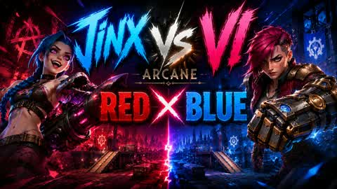 JINX VS VI: ARCANEš„