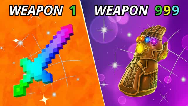 INSANE MEGA GUN GAME 🔫 ONE SHOT