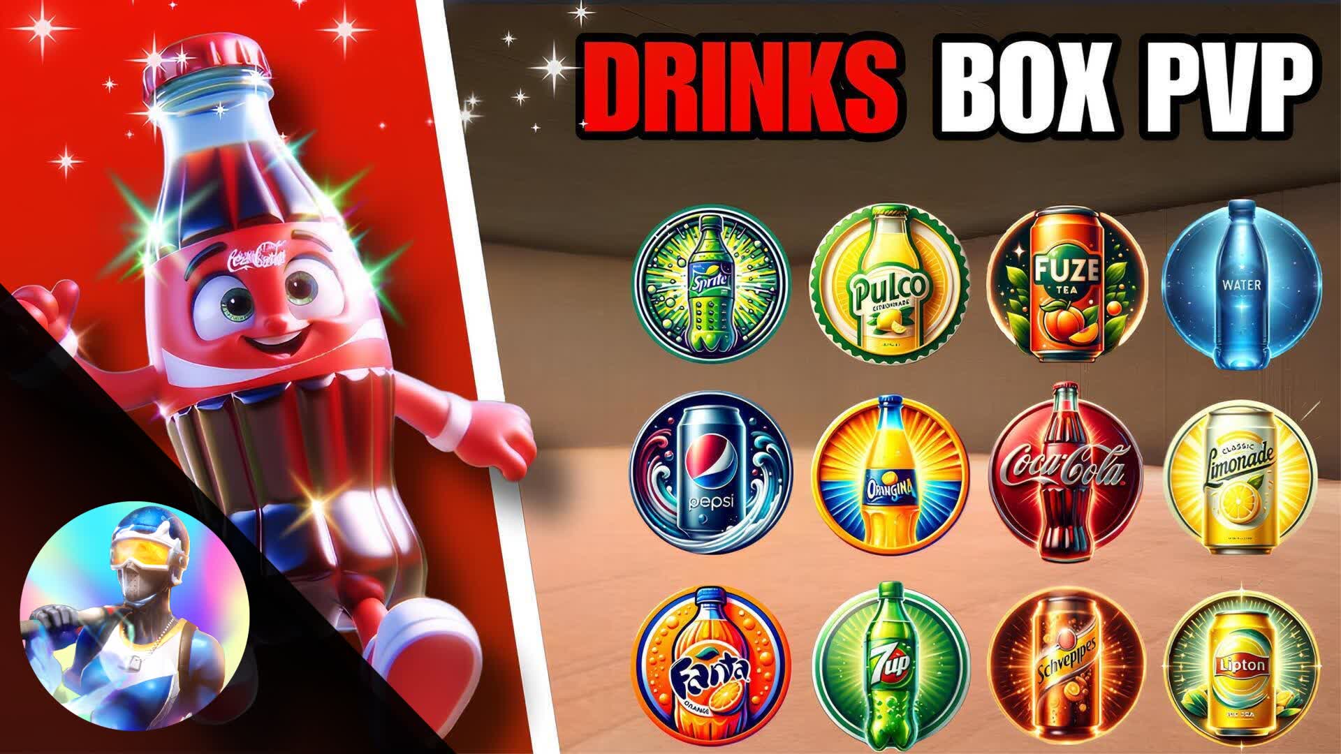 🥤Drinks Boxfight PVP⚔️