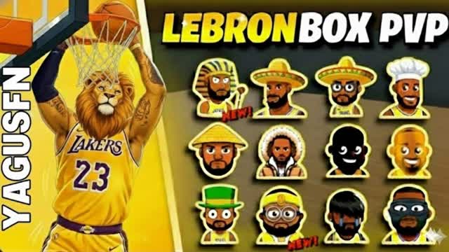 Box PvP – LebronJames: Arena dos Poderes