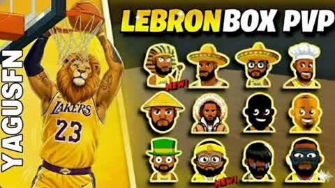 Box PvP – LebronJames: Arena dos Poderes