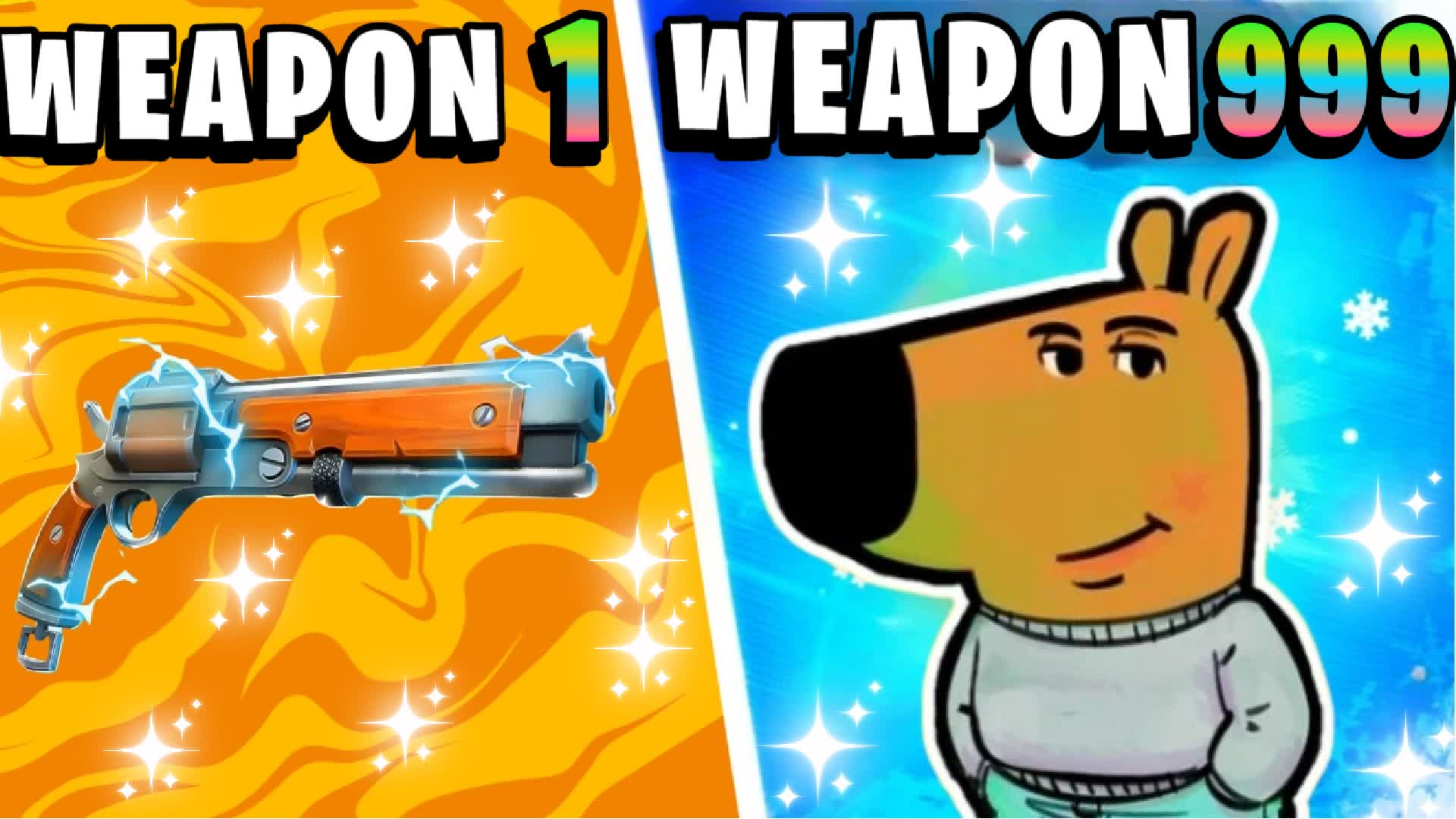 SUPER🔫MEME GUN GAME🎯ONE SHOT