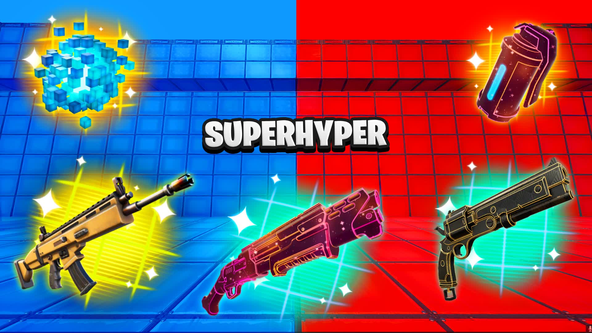MEGAHYPER TMNT RED VS BLUE🔴🔵