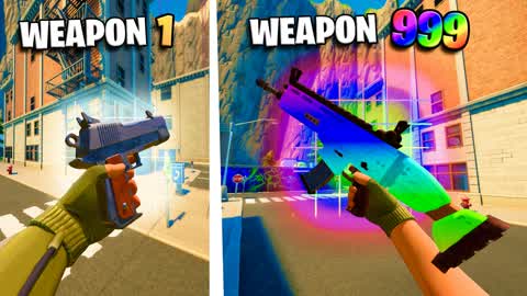 💥 CRAZYY GUN GAME ✨ FIRST PERSON 🏆
