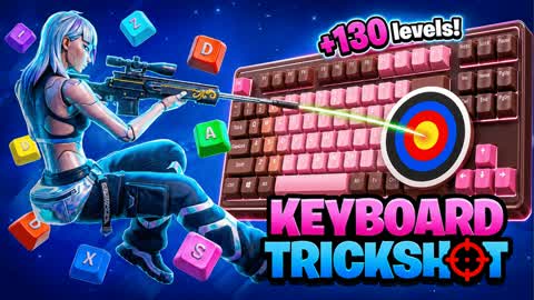 SNIPER KEYBOARD TRICK SHOT PARKOUR🎯