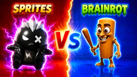 SPRITES VS BRAINROTS 🔴🔵
