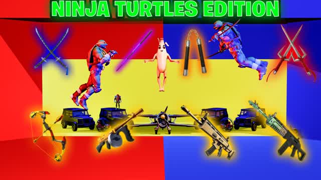 🔴 TURTLE RED VS BLUE 🔵