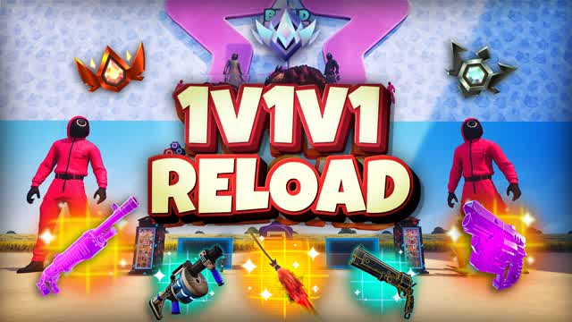 1V1V1 RELOAD [SQUID GAME] FFA 🎭