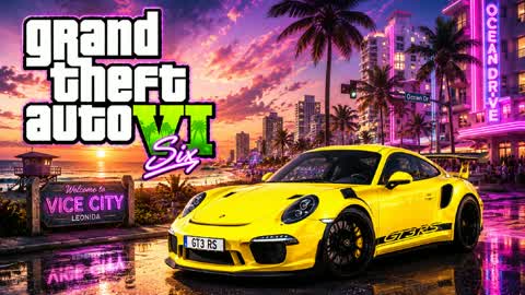 GTA VI 🚗 GRAND DRIVE PIEDI A TAVOLA
