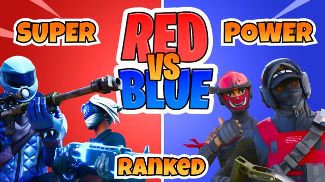 RED VS BLUE 🔴🔵 SUPERPOWERS ✨ RANKED 🥇