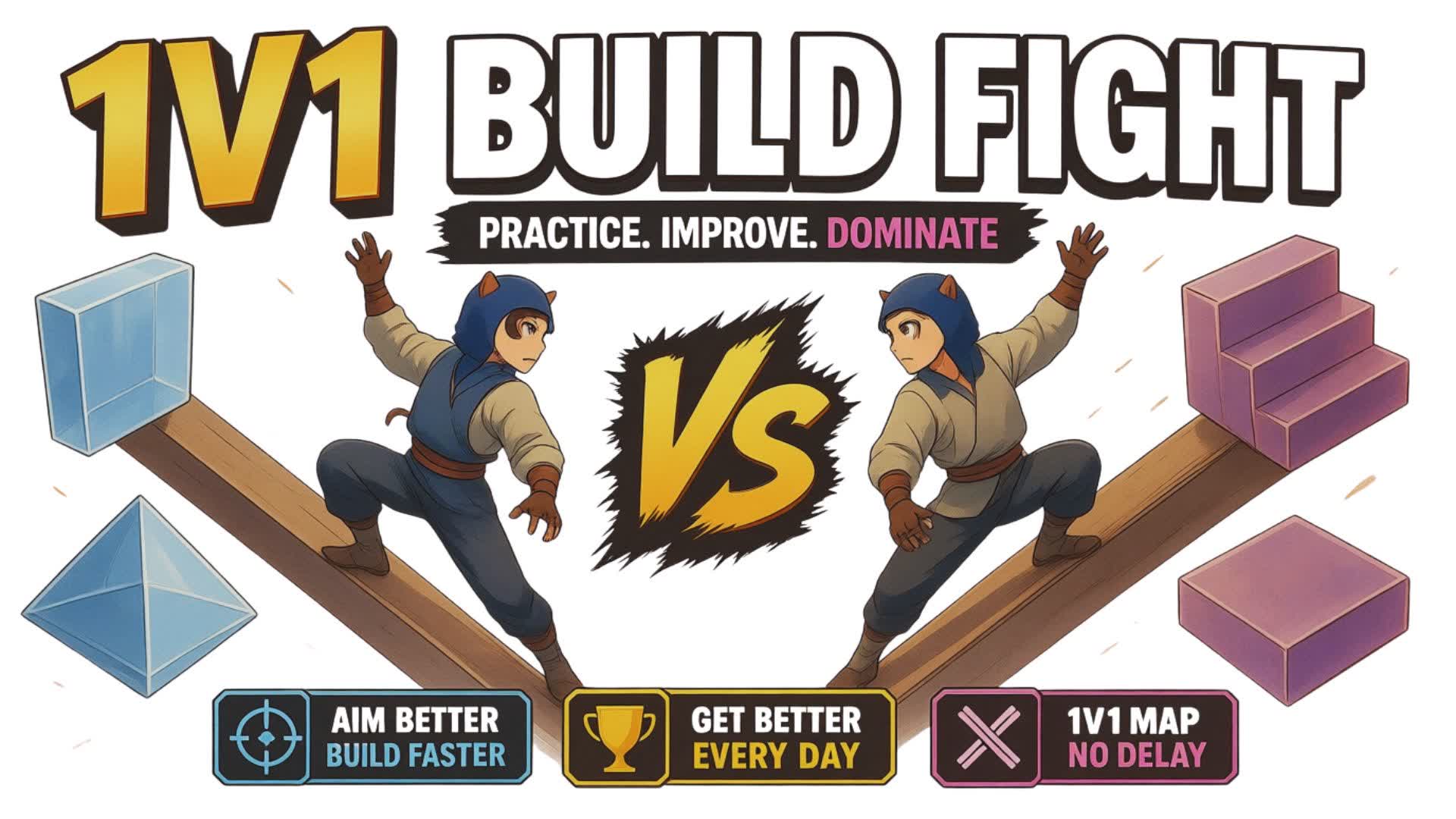 1v1 build fght