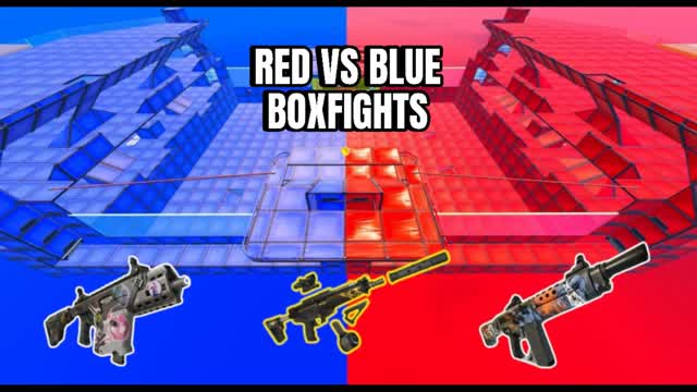 50V50 RED VS BLUE BOXFIGHTS MADNESS🔥