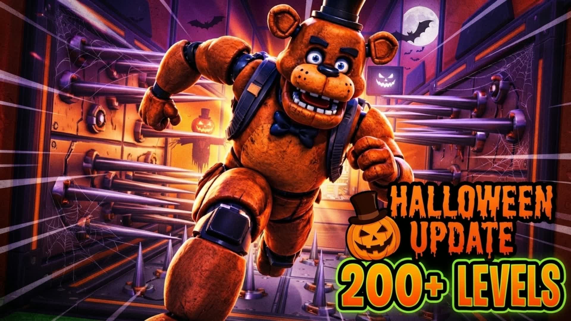 FNAF 200+ EASY DEATHRUN [PARKOUR]