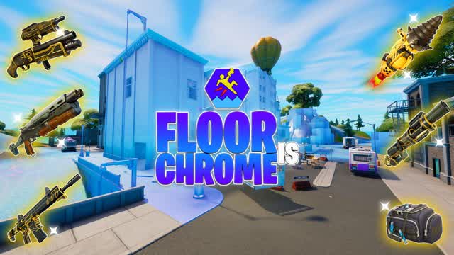 💰 FLOOR IS CHROME - ZONE WARS 🌊