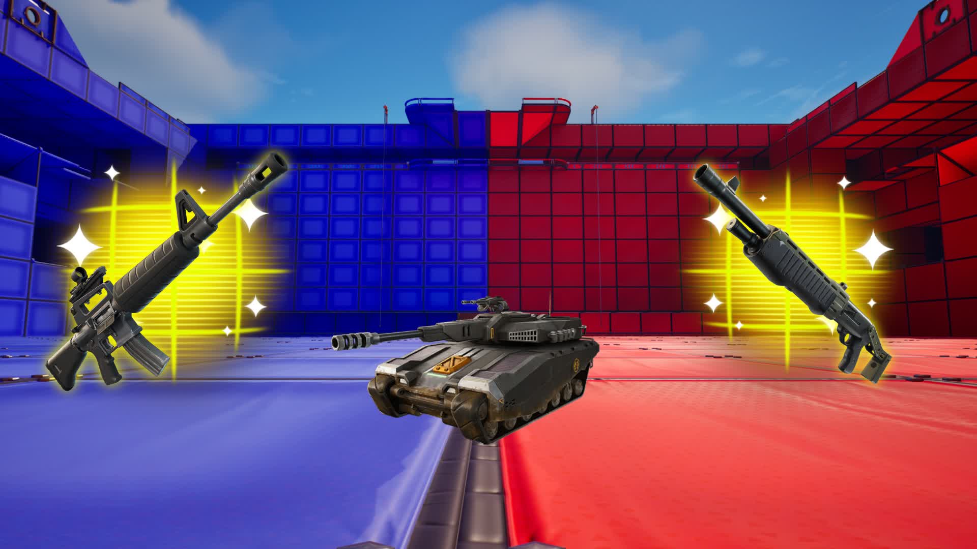 TANK RED VS BLUE