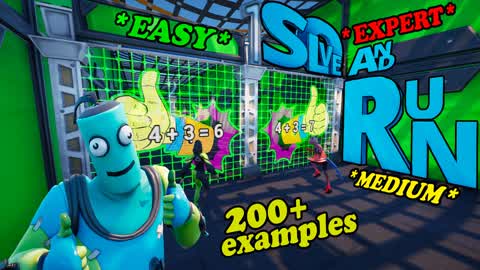 "Solve and Run" [ Math Quiz ]