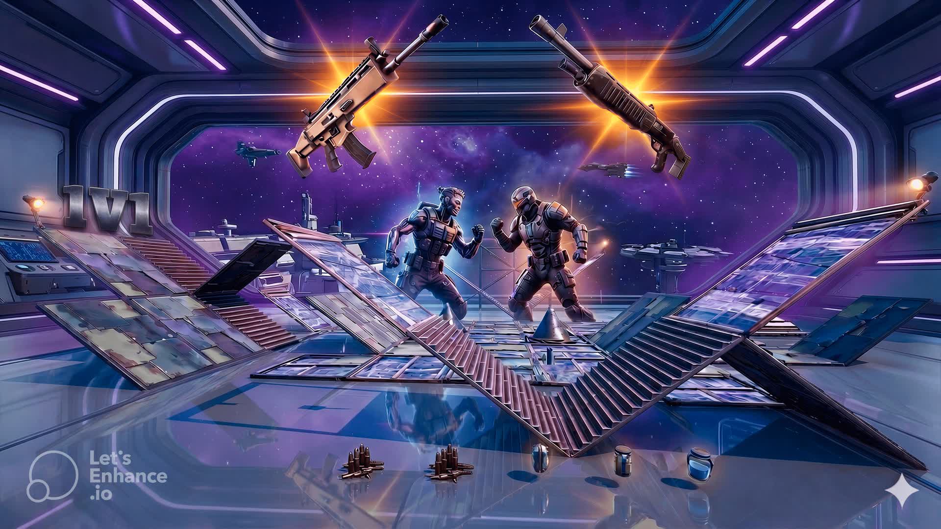 1 V 1 BUILDS FIGHTS