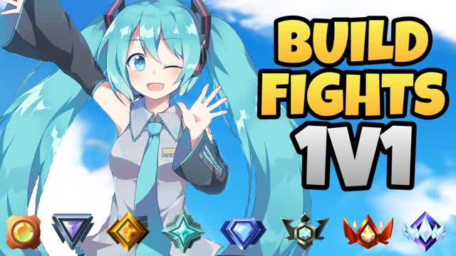 đ€ HATSUNE MIKU 1V1 BUILD FIGHT RANKEDđ