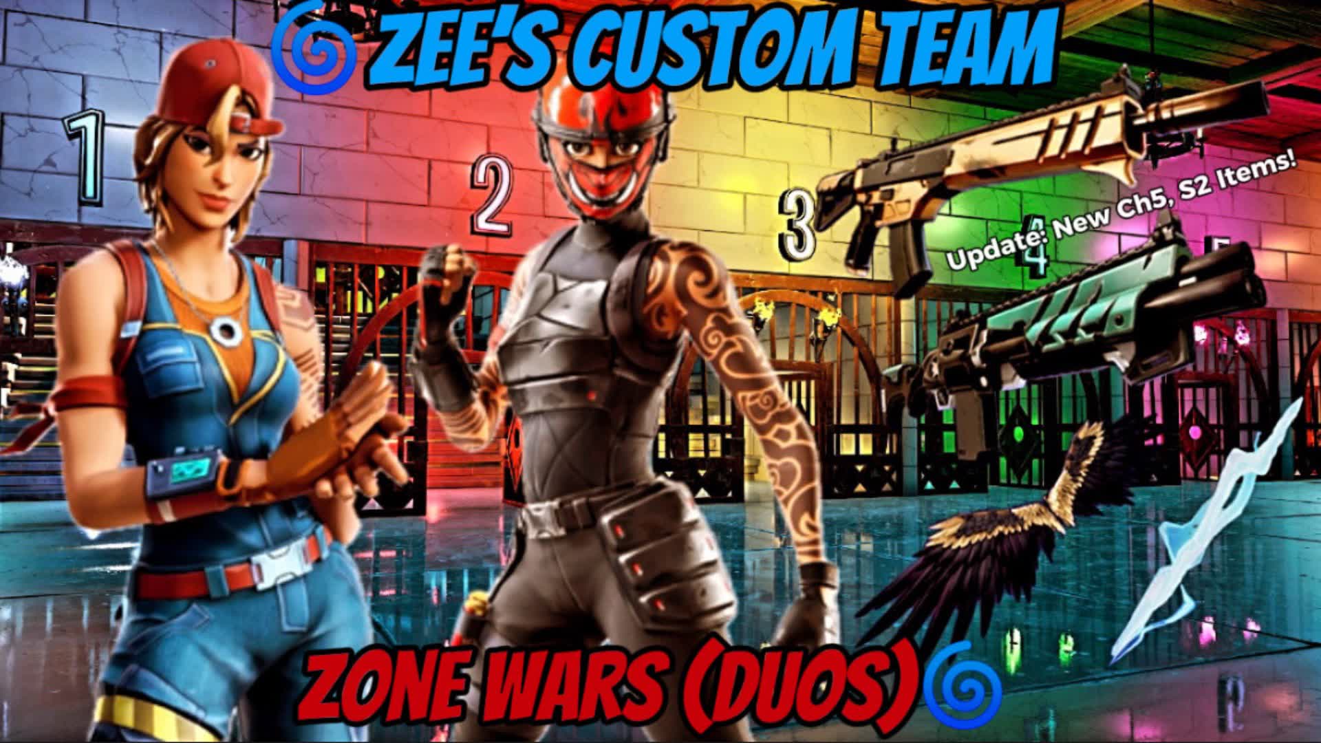 🌀 Zee's Custom Team Zone Wars (DUOS) 🌀 321489551062 by zeemoney