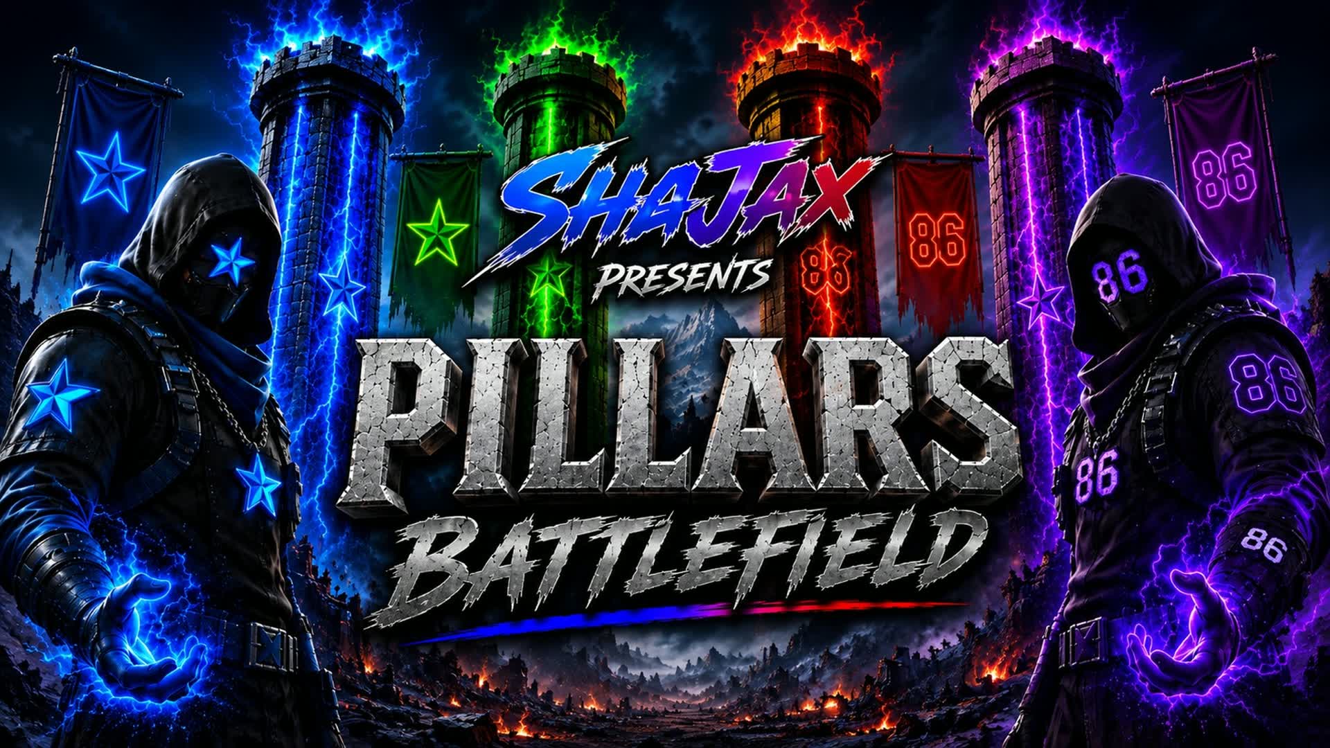 ShaJax Presents Pillars BattleField