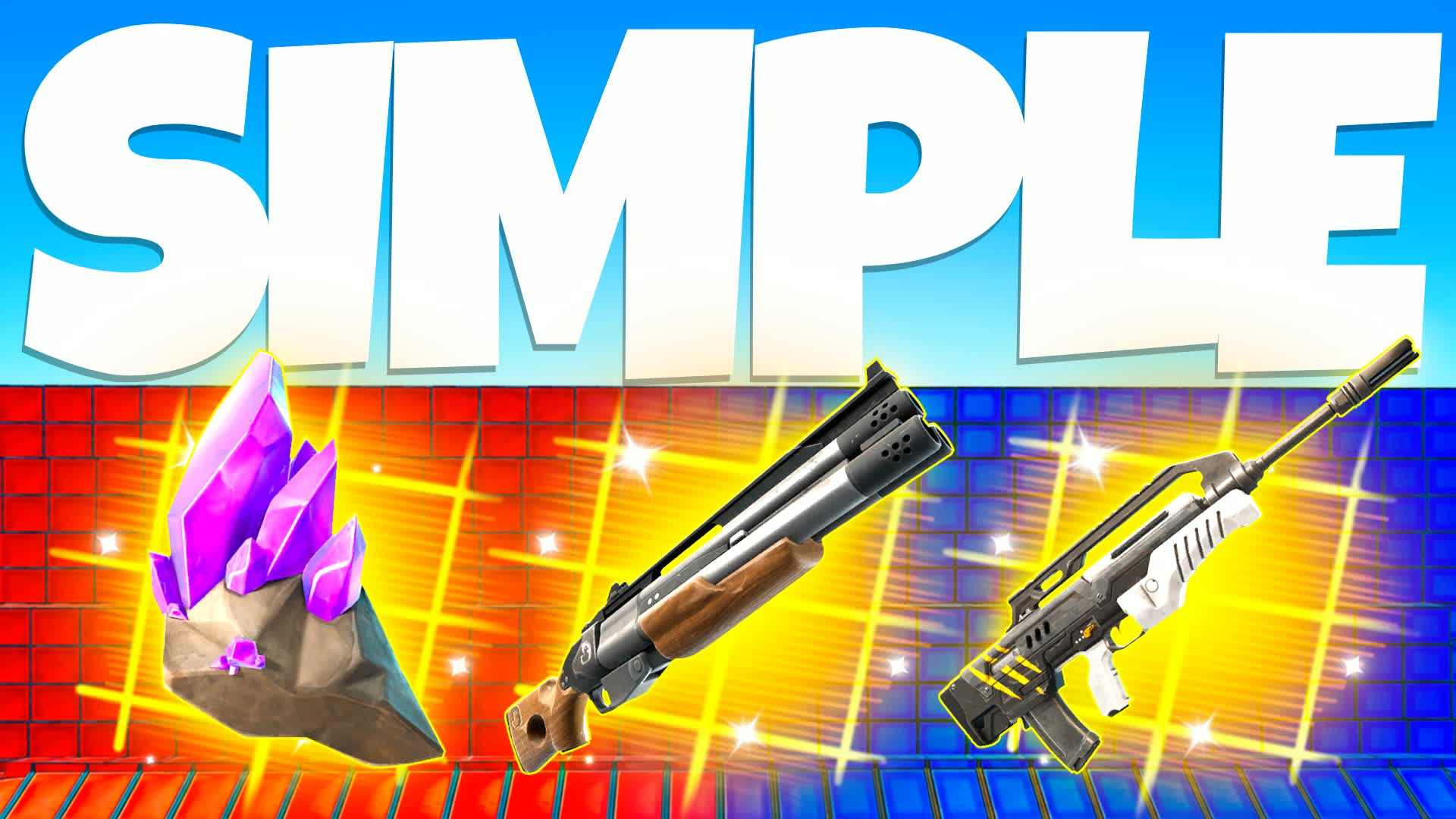 SIMPLE RED VS BLUE🔴🔵 PVP